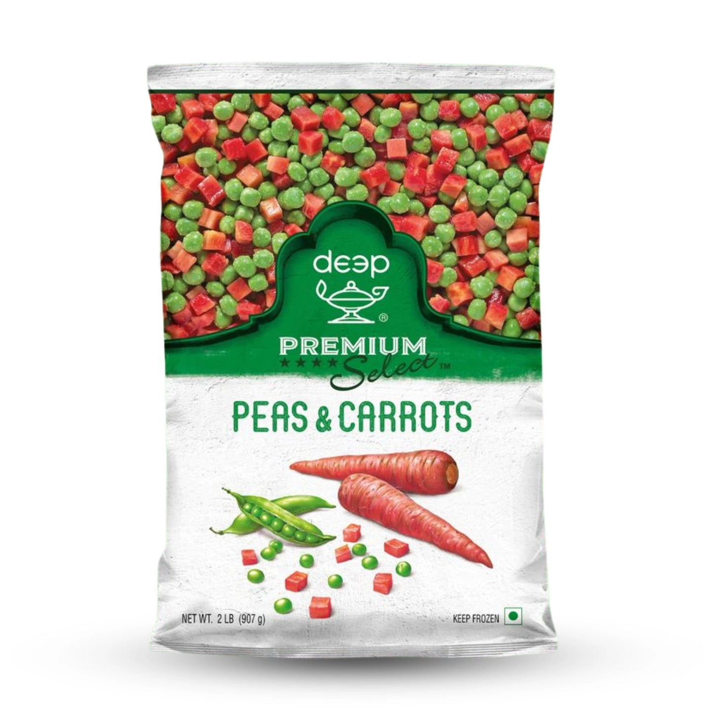 Frozen Deep value pack Peas & Carrot 2 Lb