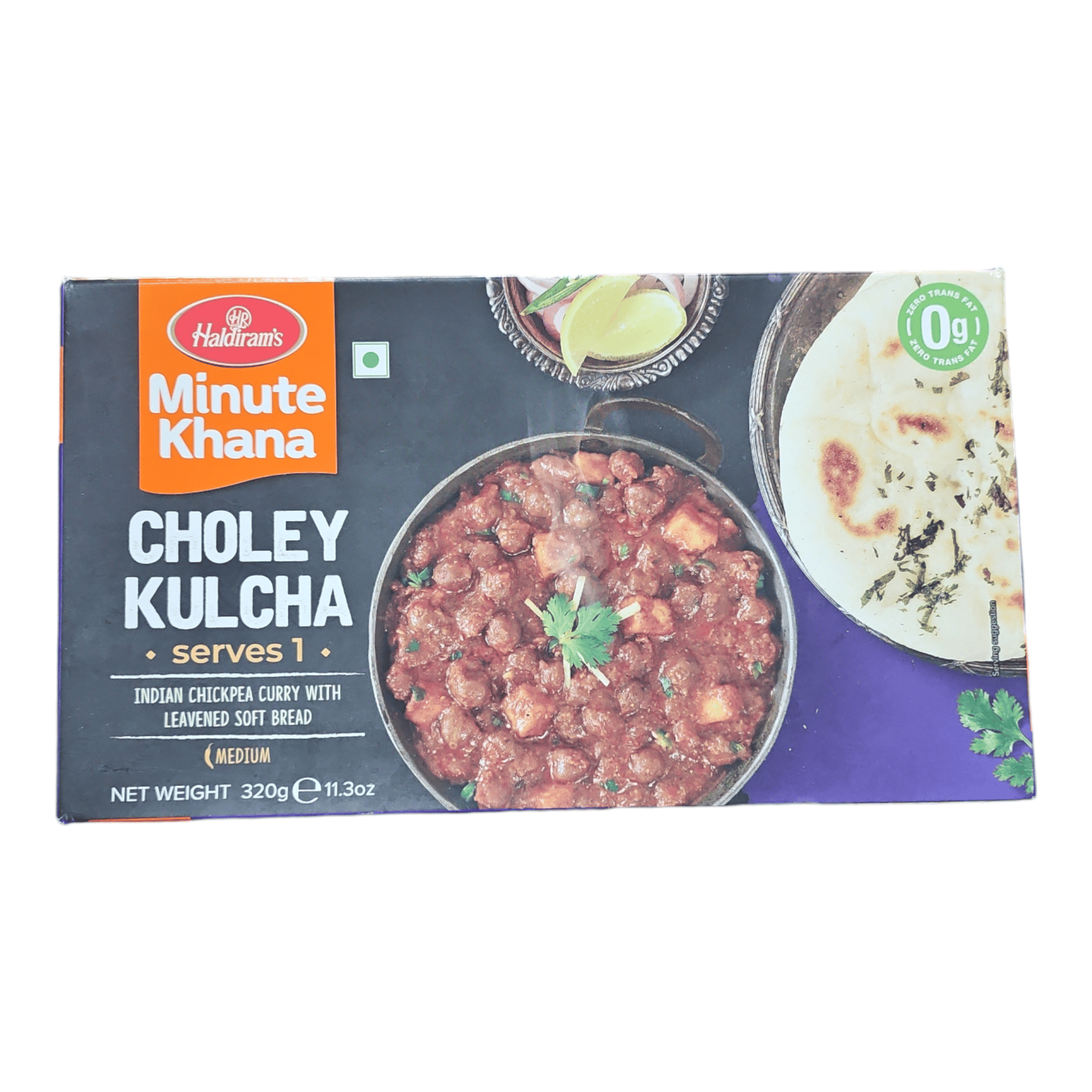 Frozen Haldiram Choley Kulcha 320 Gm