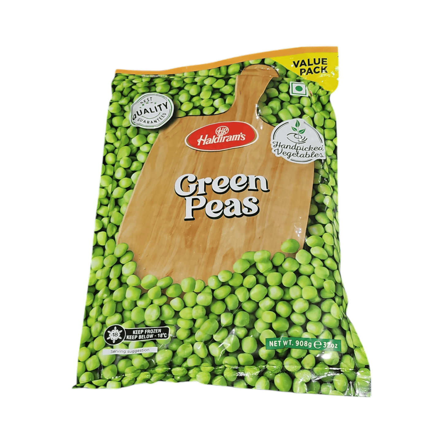 Frozen Haldiram Green Peas 32 Oz