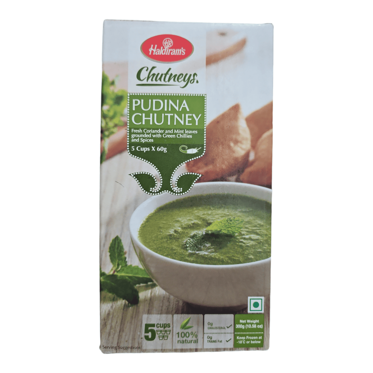 Frozen Haldiram Pudina Chutney 300 Gm