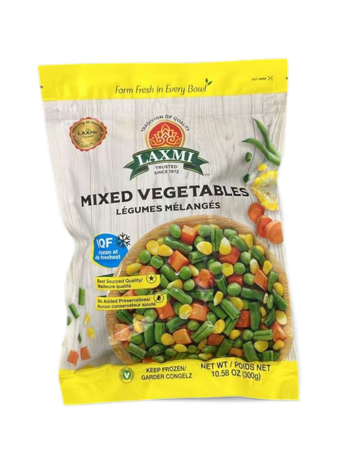 Frozen Laxmi Mixed Veg 300 Gm
