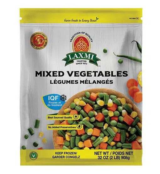 Frozen Laxmi Mixed Veg 32 Oz