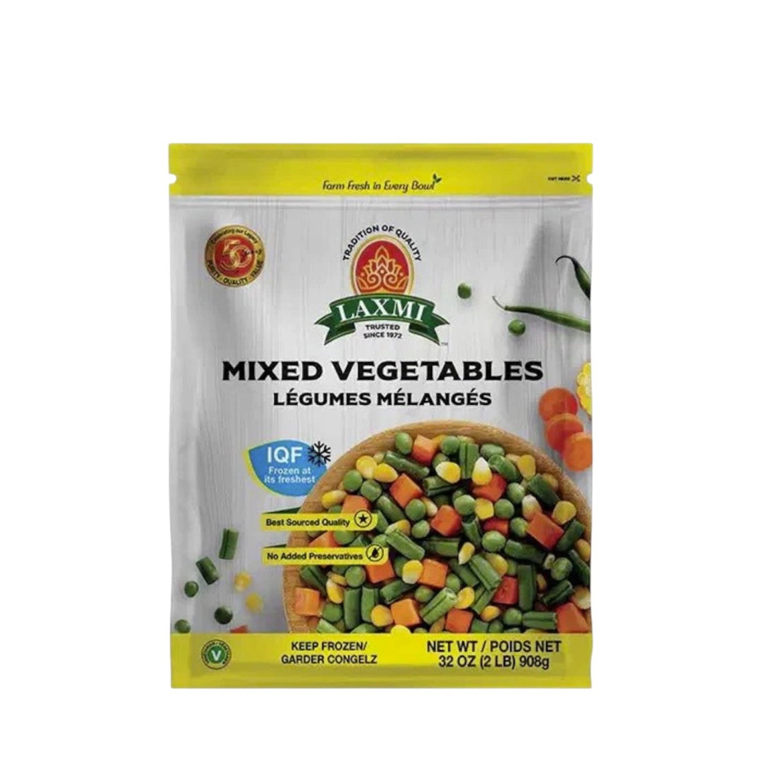 Frozen Laxmi Mixed Veg 32 Oz
