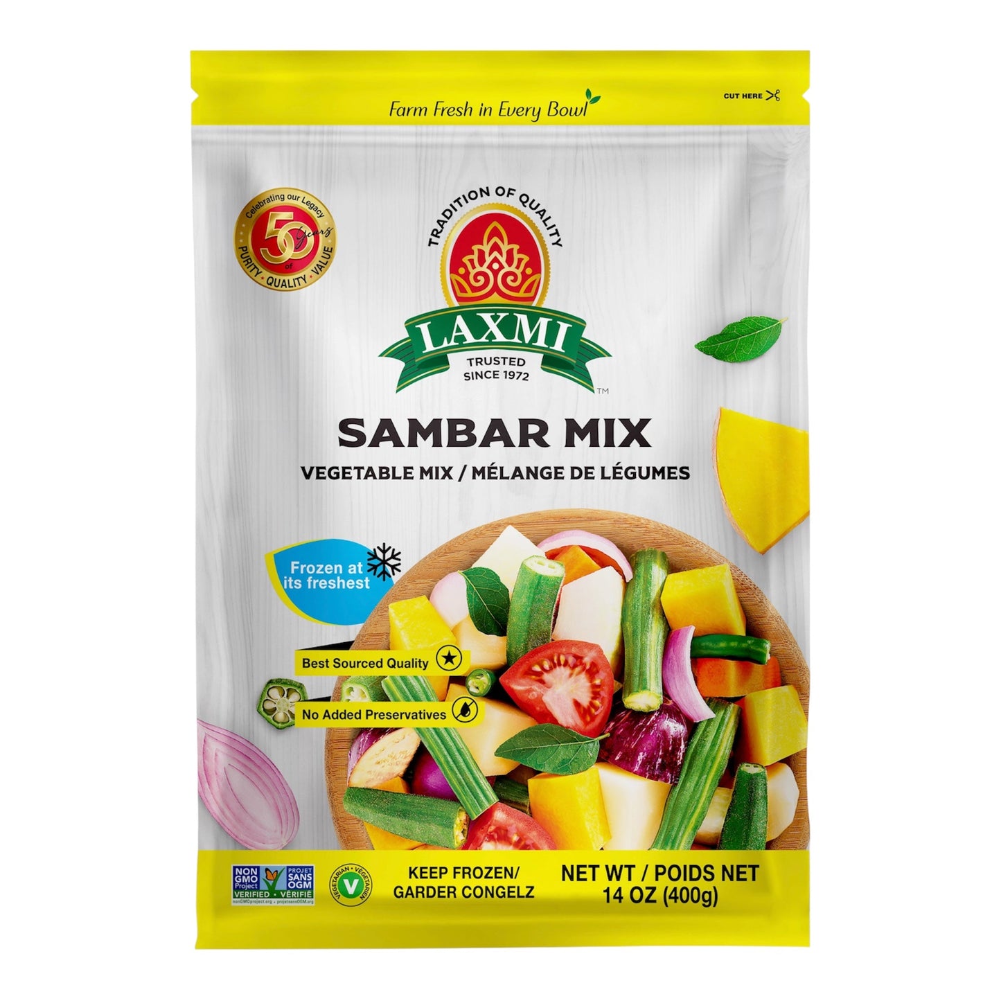 Frozen Laxmi Sambhar Mix 400 Gm