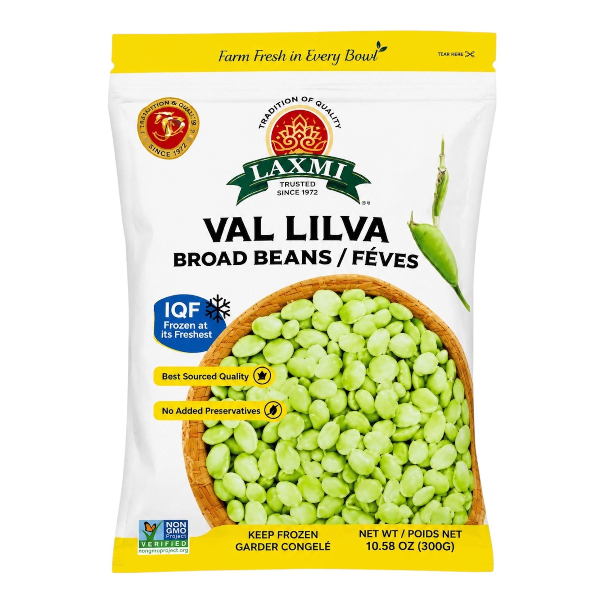 Frozen Laxmi Val Lilva 300 Gm