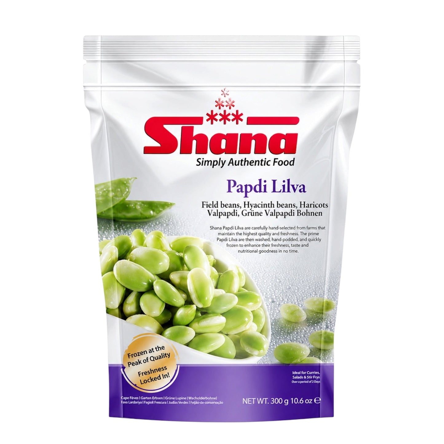Frozen Shana Val Papdi 300 Gm