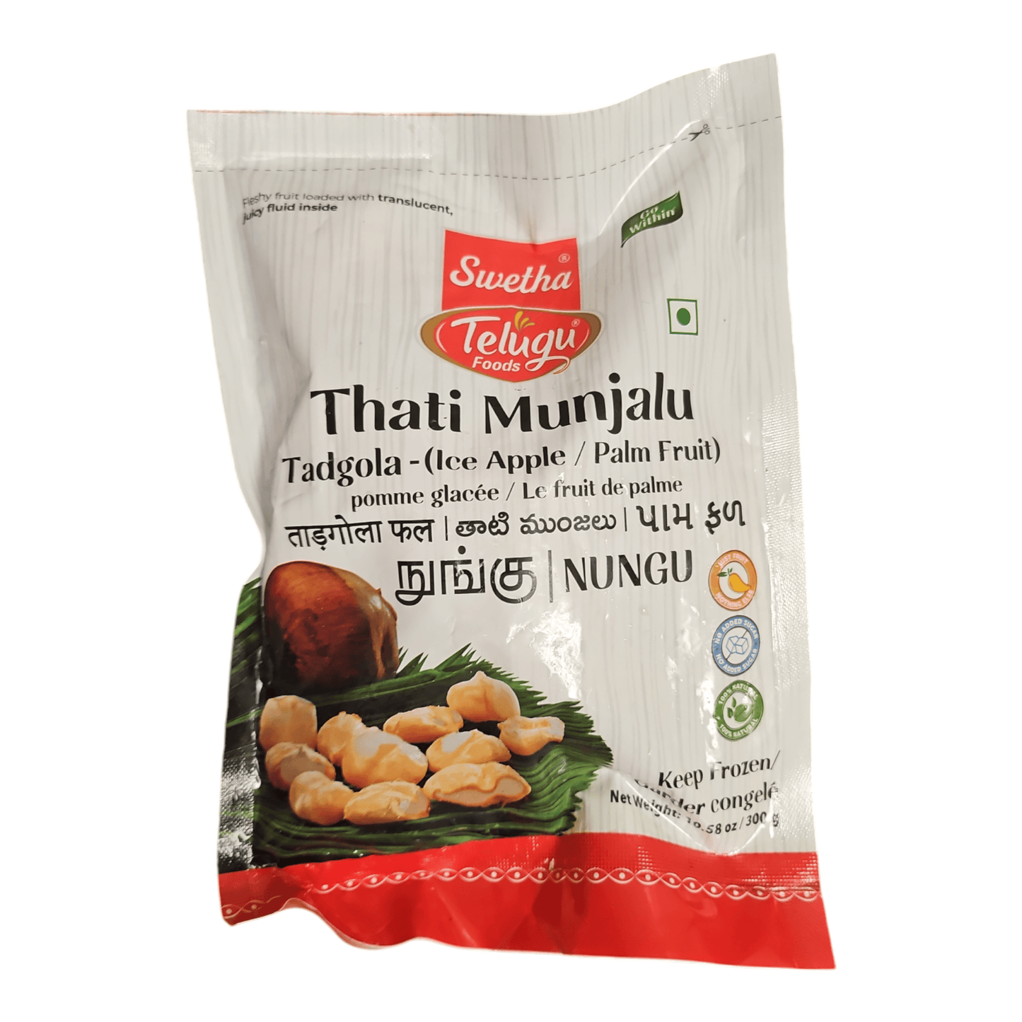 Frozen Swetha Telugu Thati Munjalu 300 GM