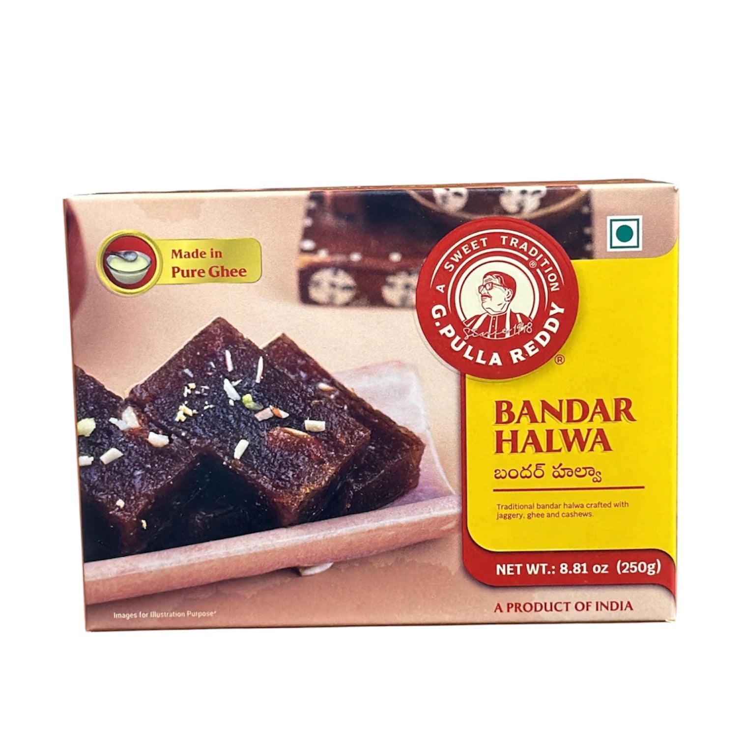 G Pulla Reddy Bandar Halwa 250 GM