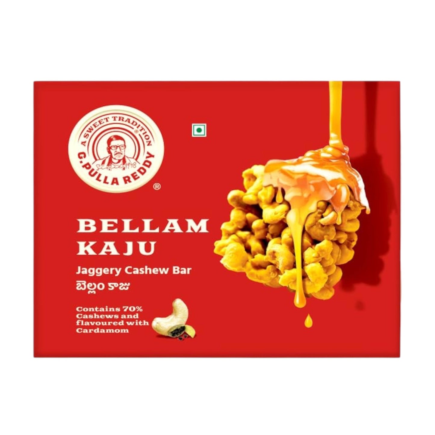 G Pulla Reddy Bellam Kaju 250 Gm