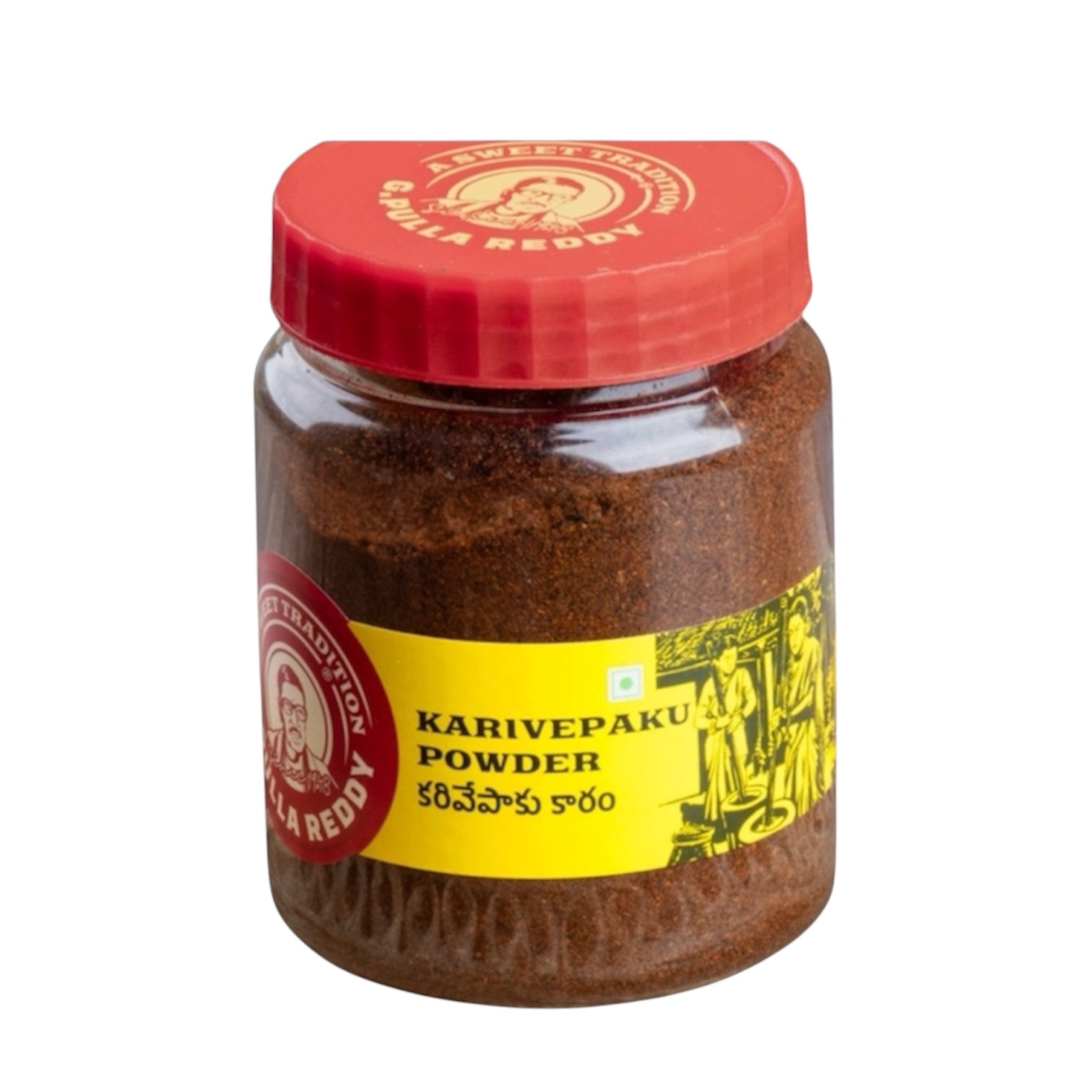 G Pulla Reddy Karivepaku Podi Jar 250 Gm
