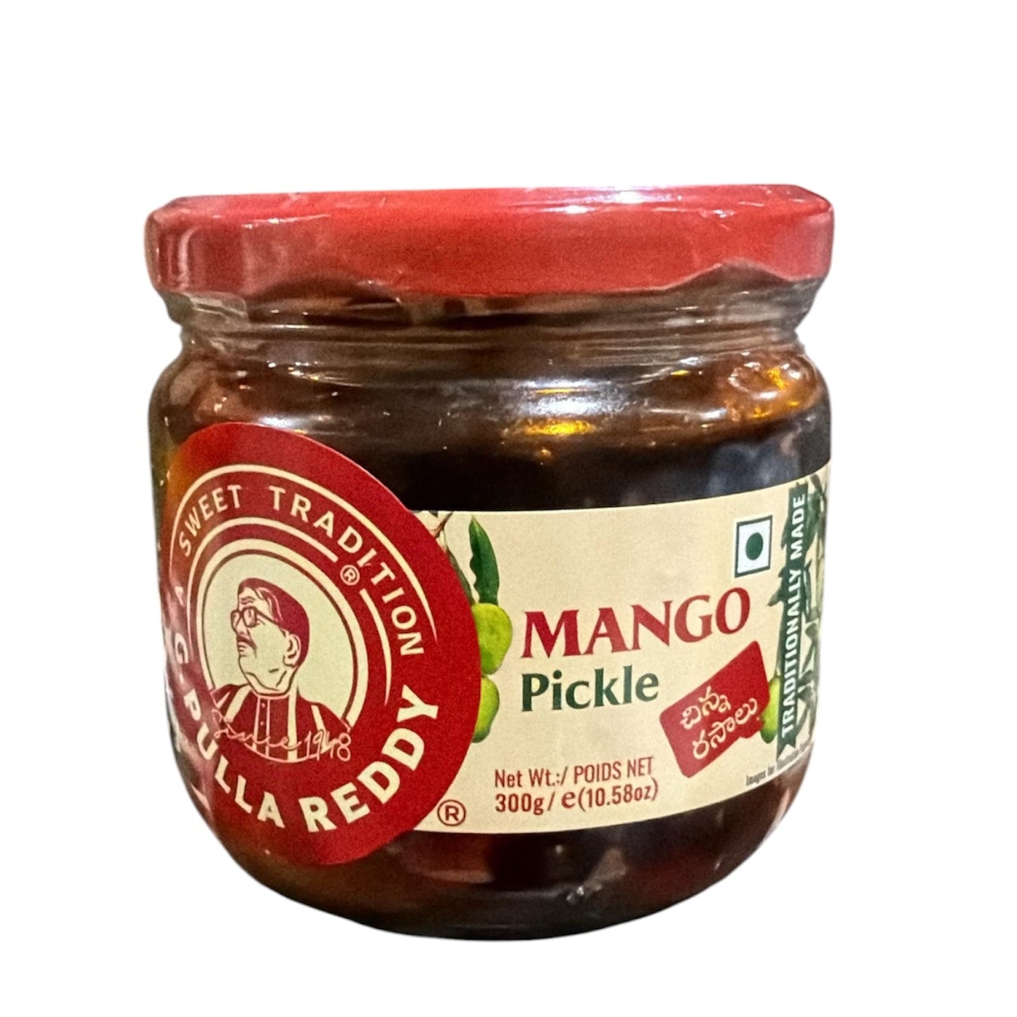 G Pulla Reddy Mango Garlic Pickle 300 GM