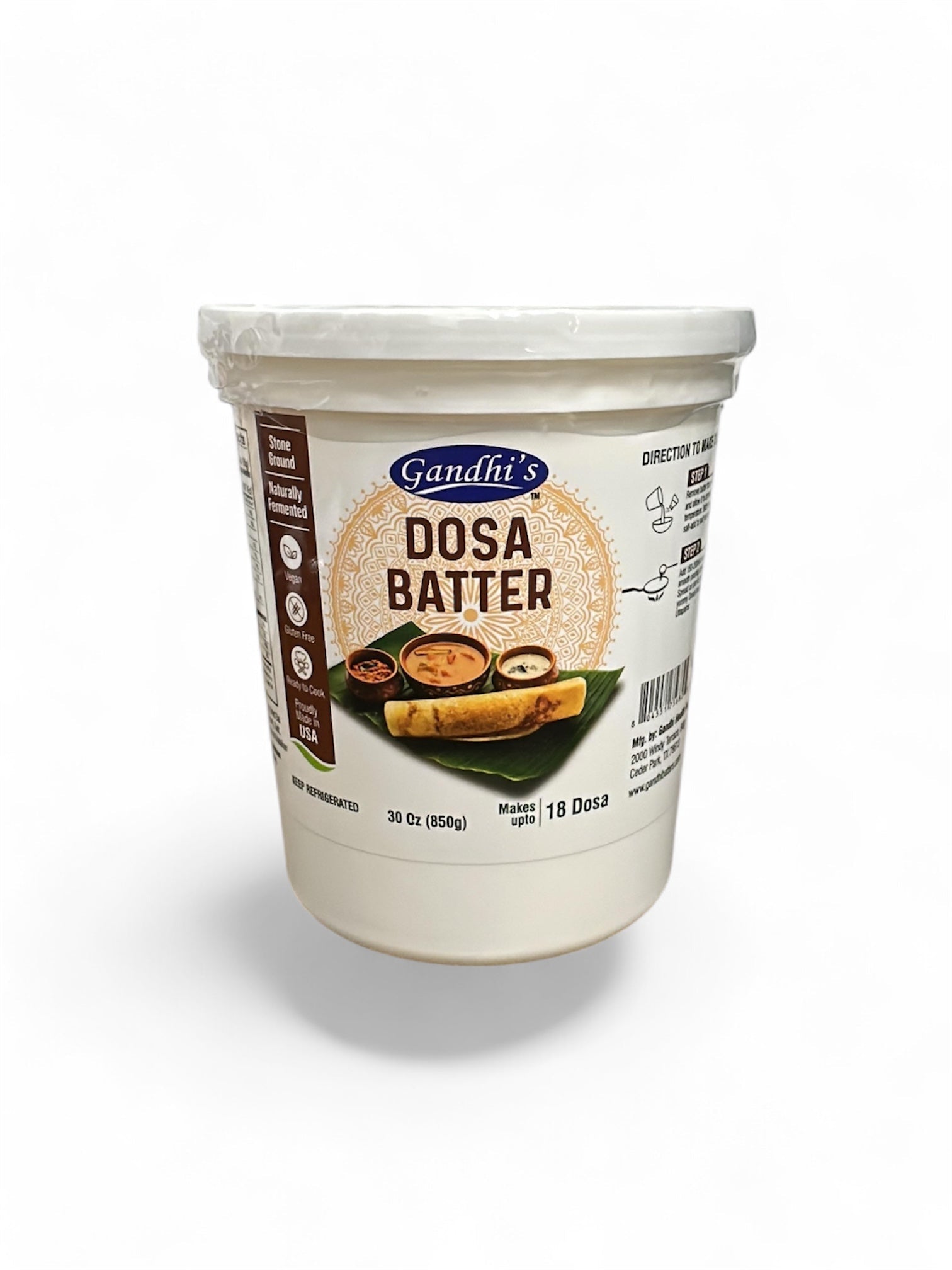 Gandhi's Dosa Batter 30 Oz