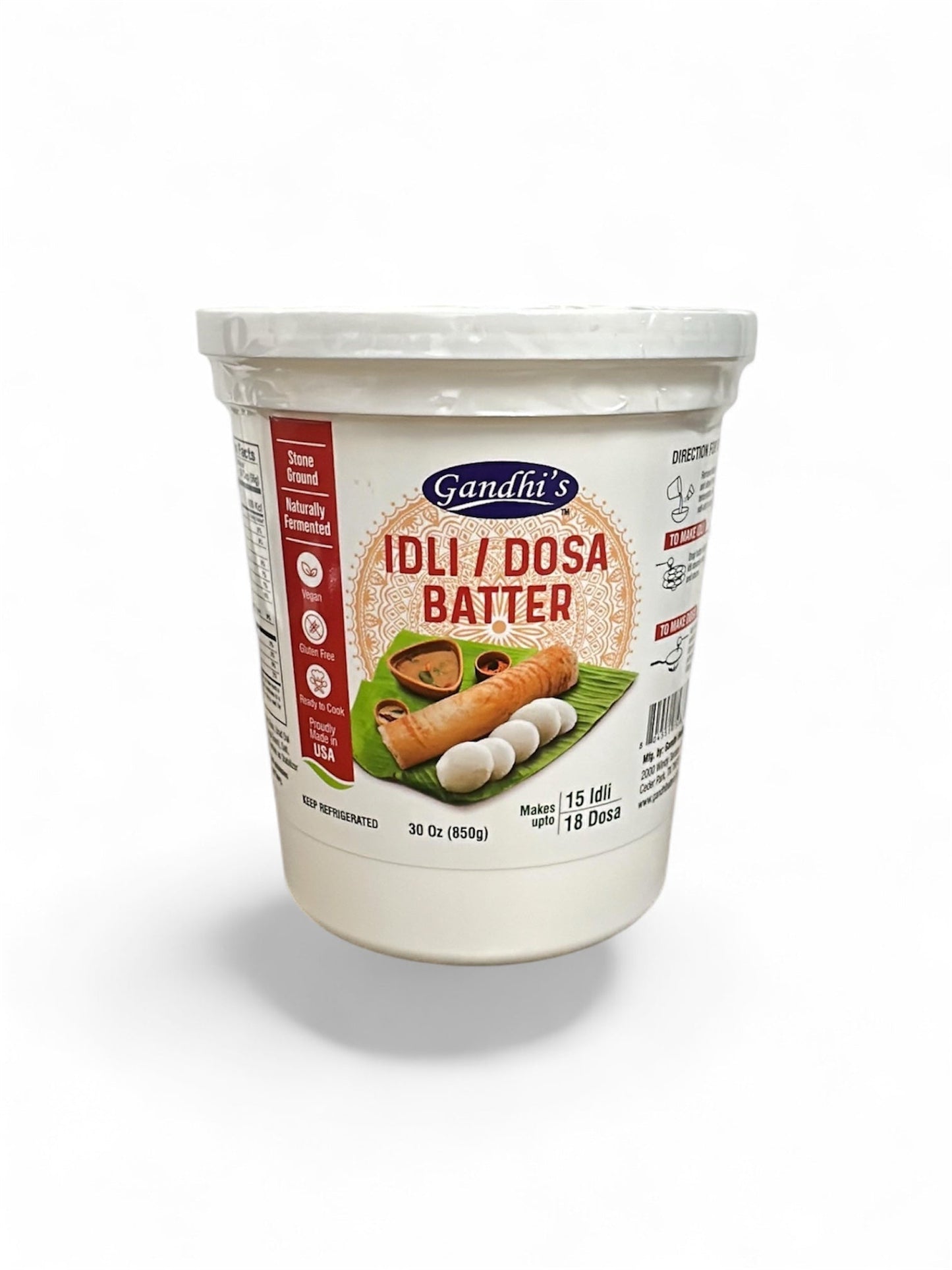 Gandhi's Idli Batter 30 Oz