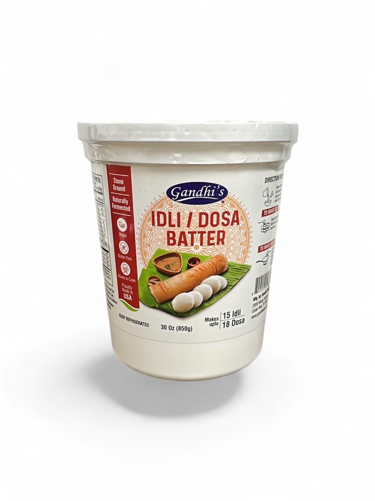 Gandhi's Idli Batter 30 Oz
