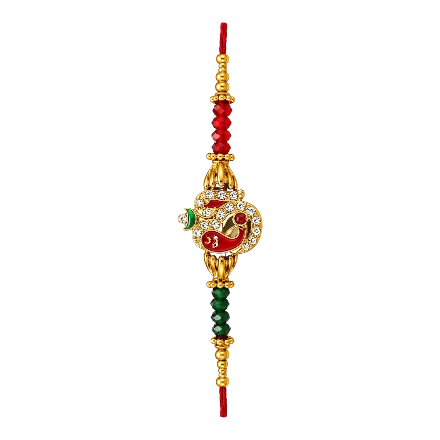 Ganesha With Ohm Rakhi 1 Pc