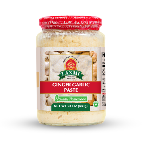 Laxmi Ginger Garlic Paste 8 Oz