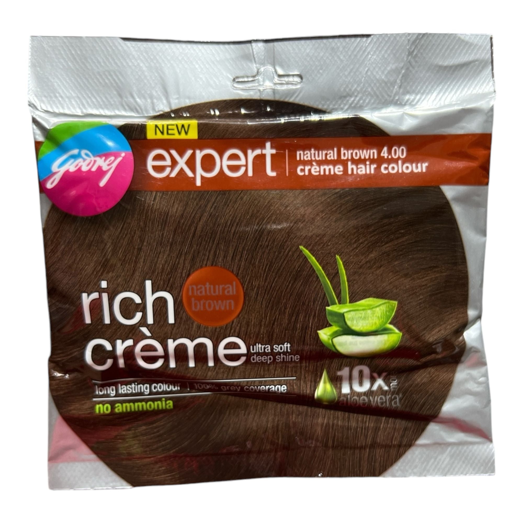 Godrej Expert Rich Crème Hair Color Natural Brown 20 GM