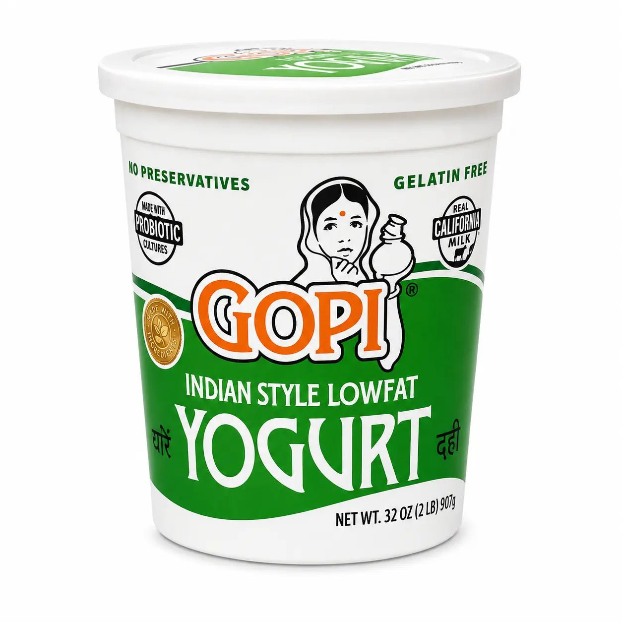 Gopi Low Fat Yogurt 2 LB