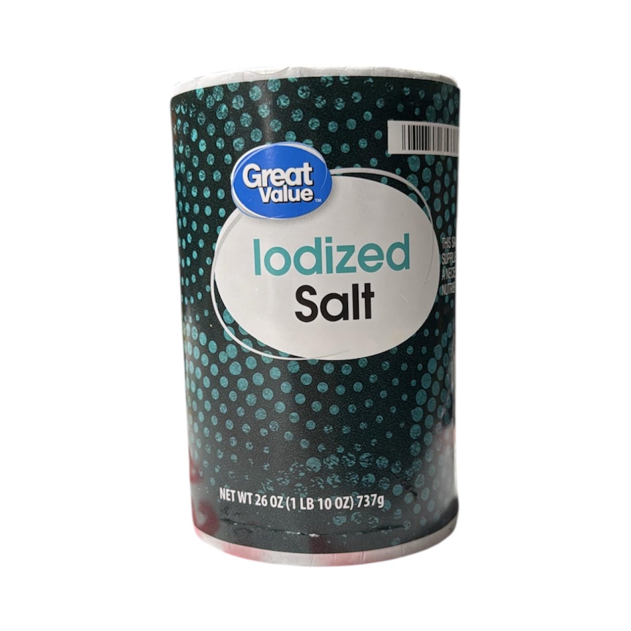 Great Value Granulated salt 26 OZ