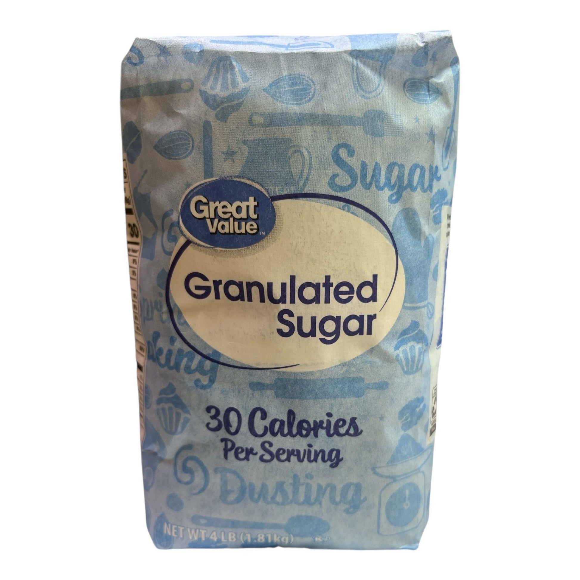 Great Value Granulated Sugar 4 Lb