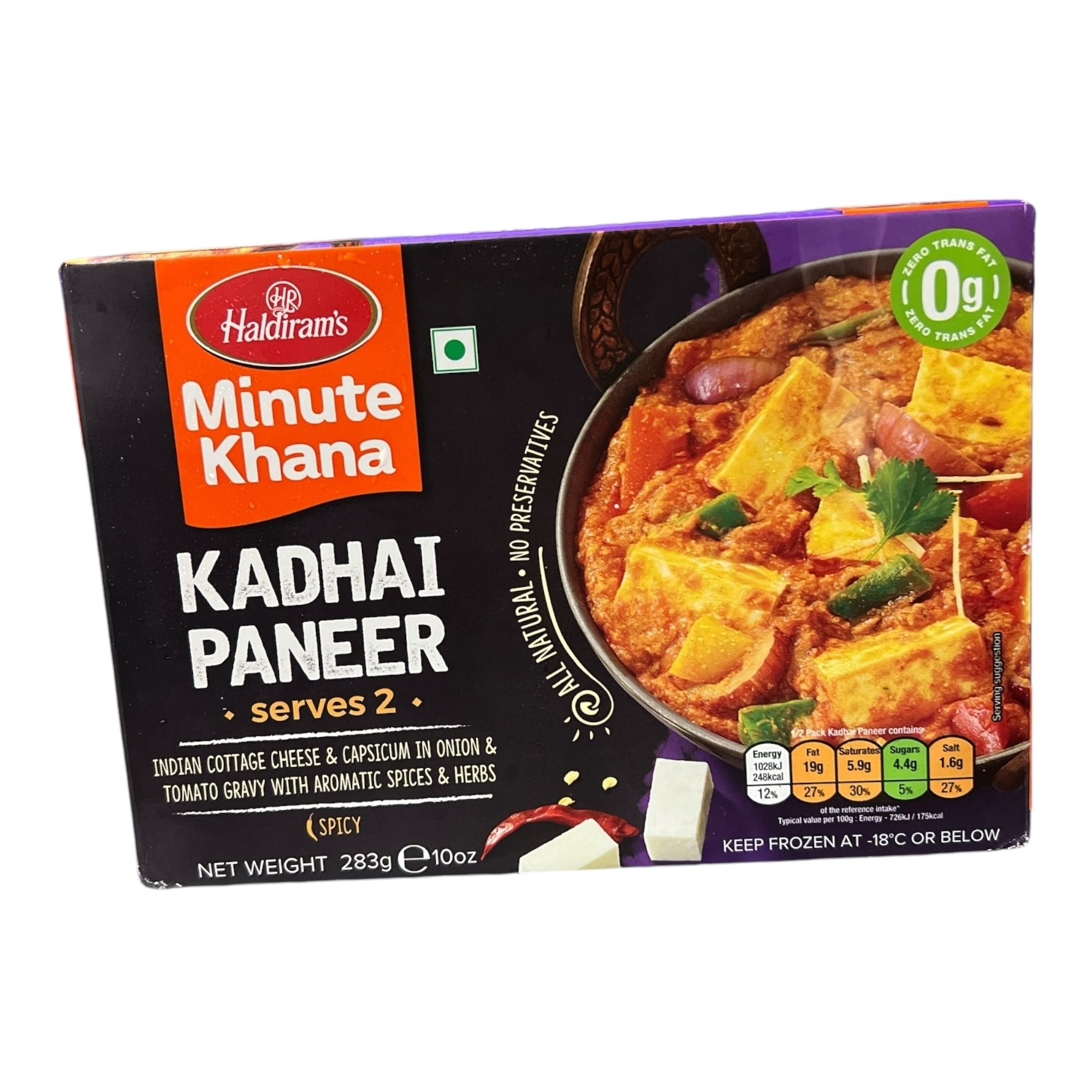 Haldiram Kadhai Paneer 283 Gm