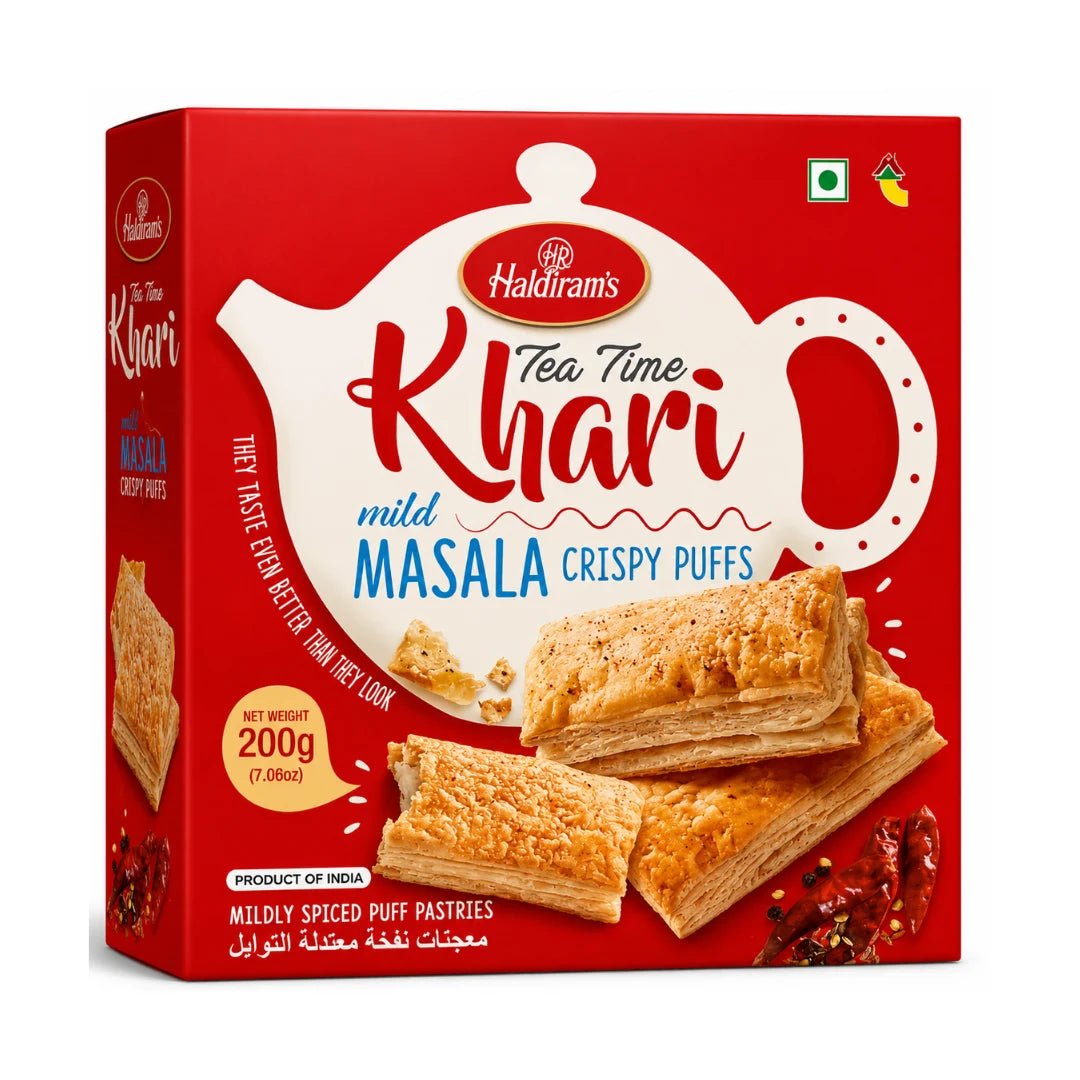 Haldiram Khari Masala Crispy Puffs 200 Gm