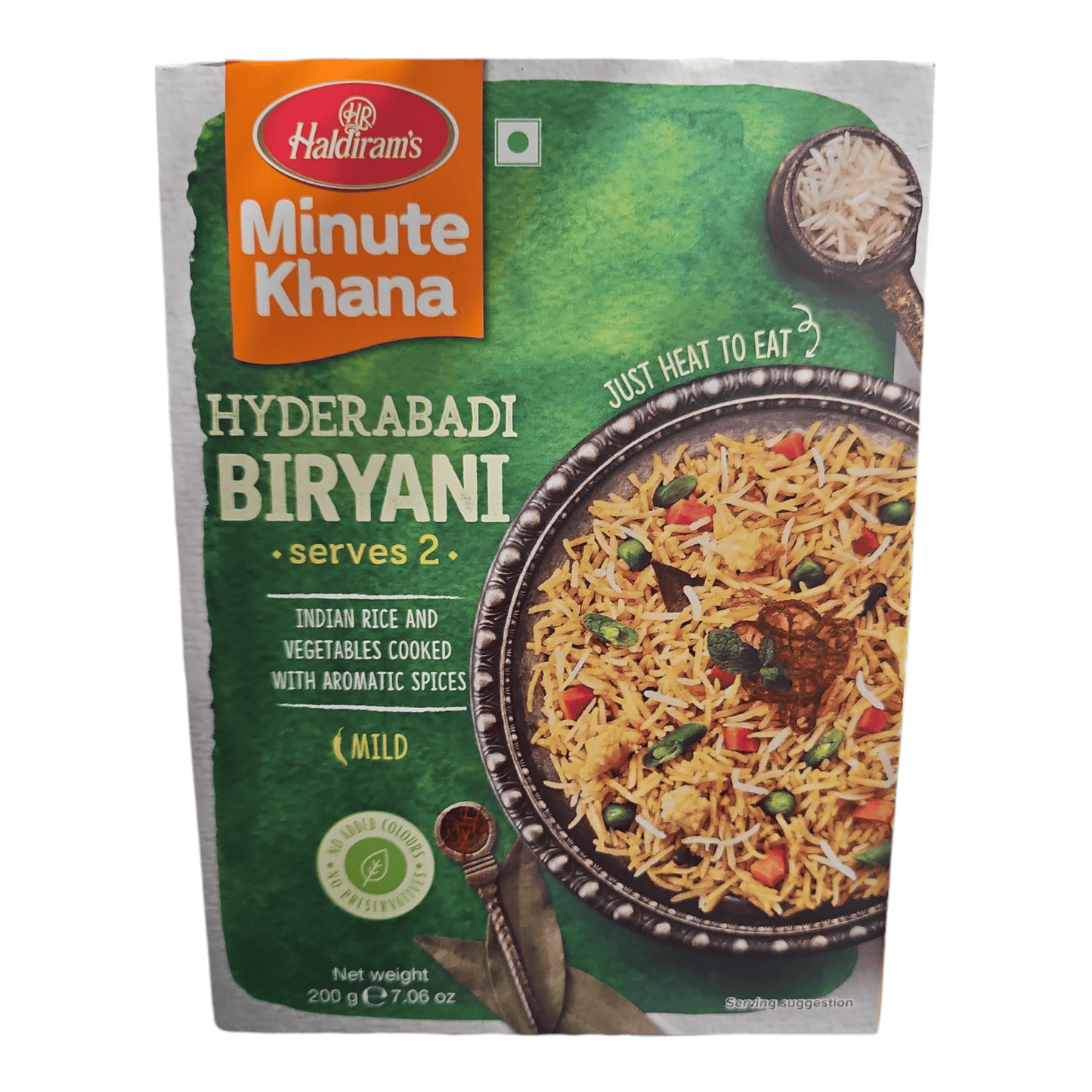 Haldiram Minute Khana Hyderabad Biryani (200 GM)