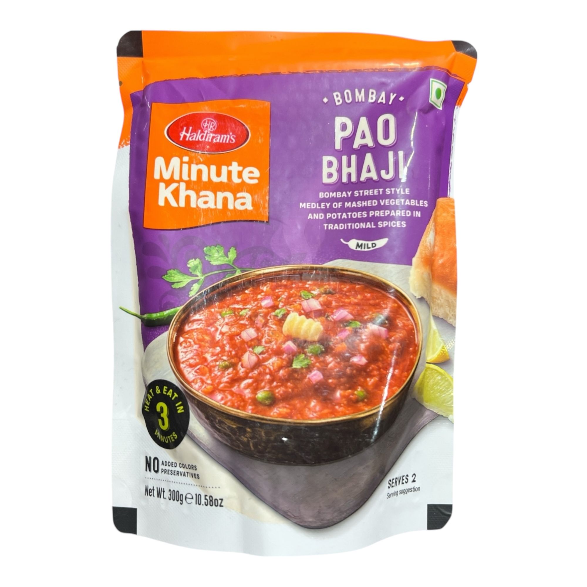 Haldiram Minute Khana Pav Bhaji (300 GM)