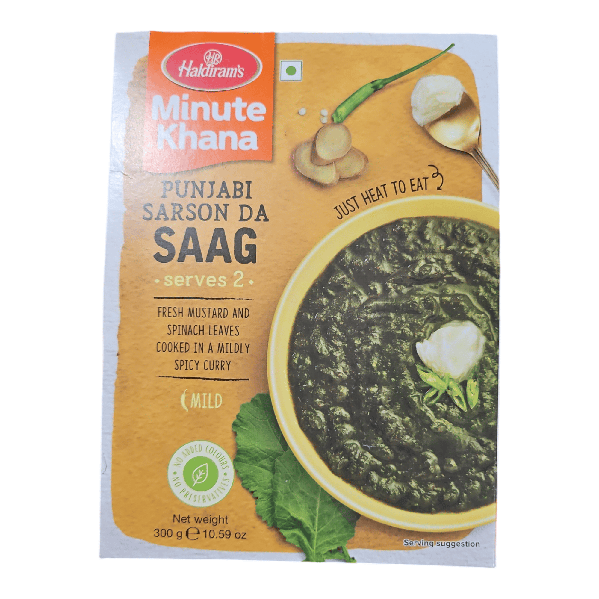 Haldiram Minute Khana Punjabi Sarson Da Saag (300 GM)
