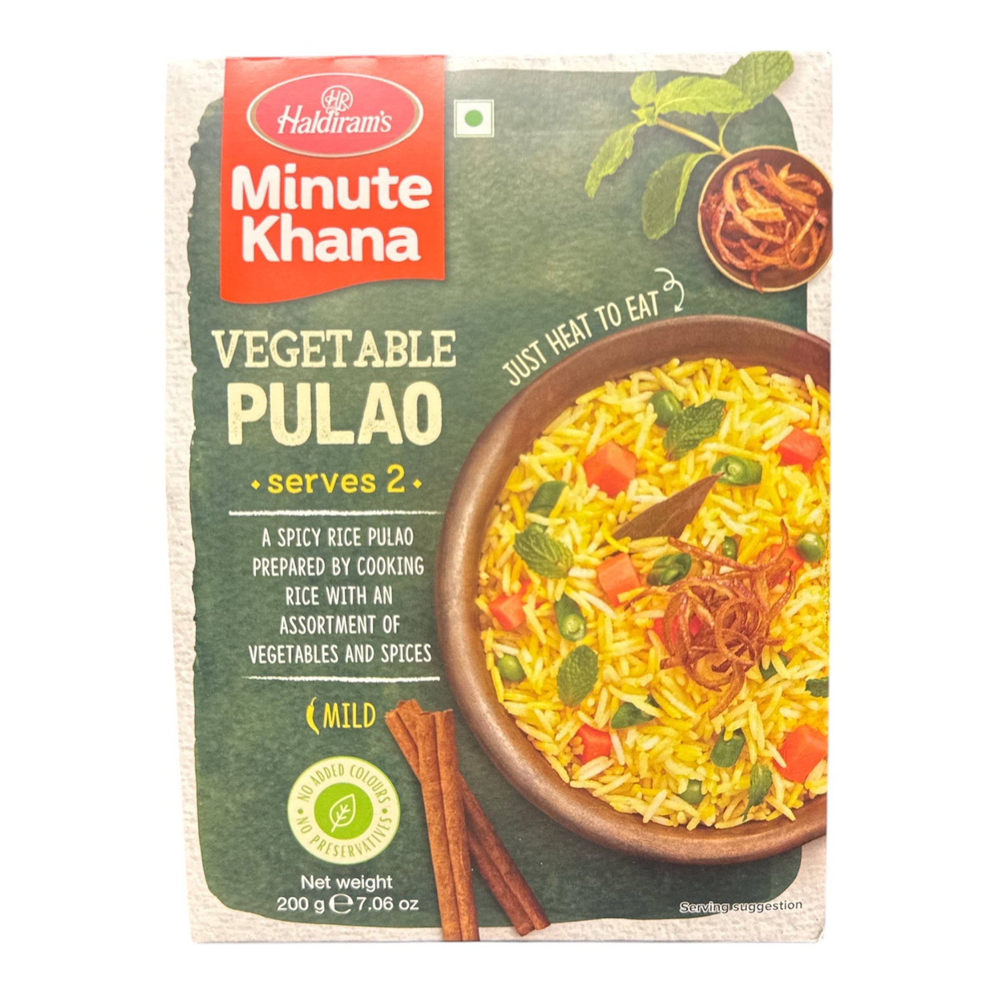 Haldiram Minute Khana Vegetable Pulao 200 gm