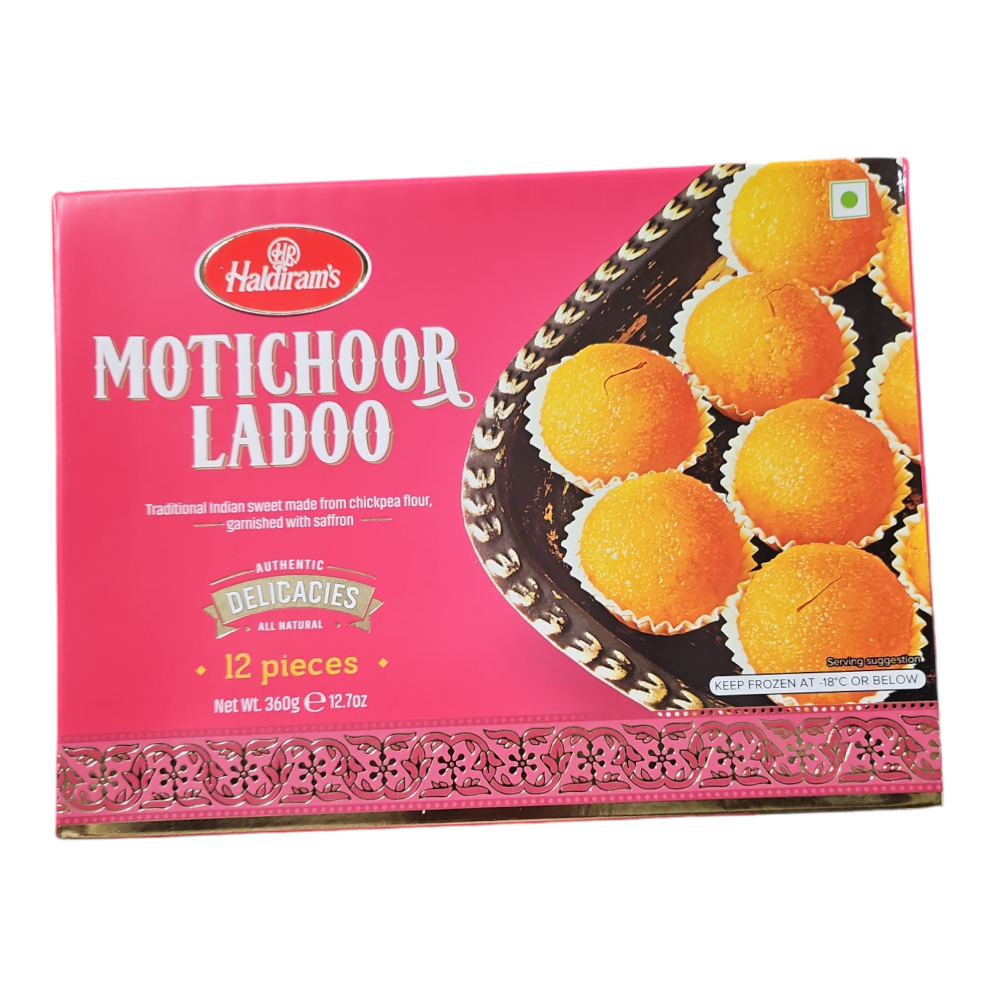 HaldiRam Motichoor Ladoo 360 gm