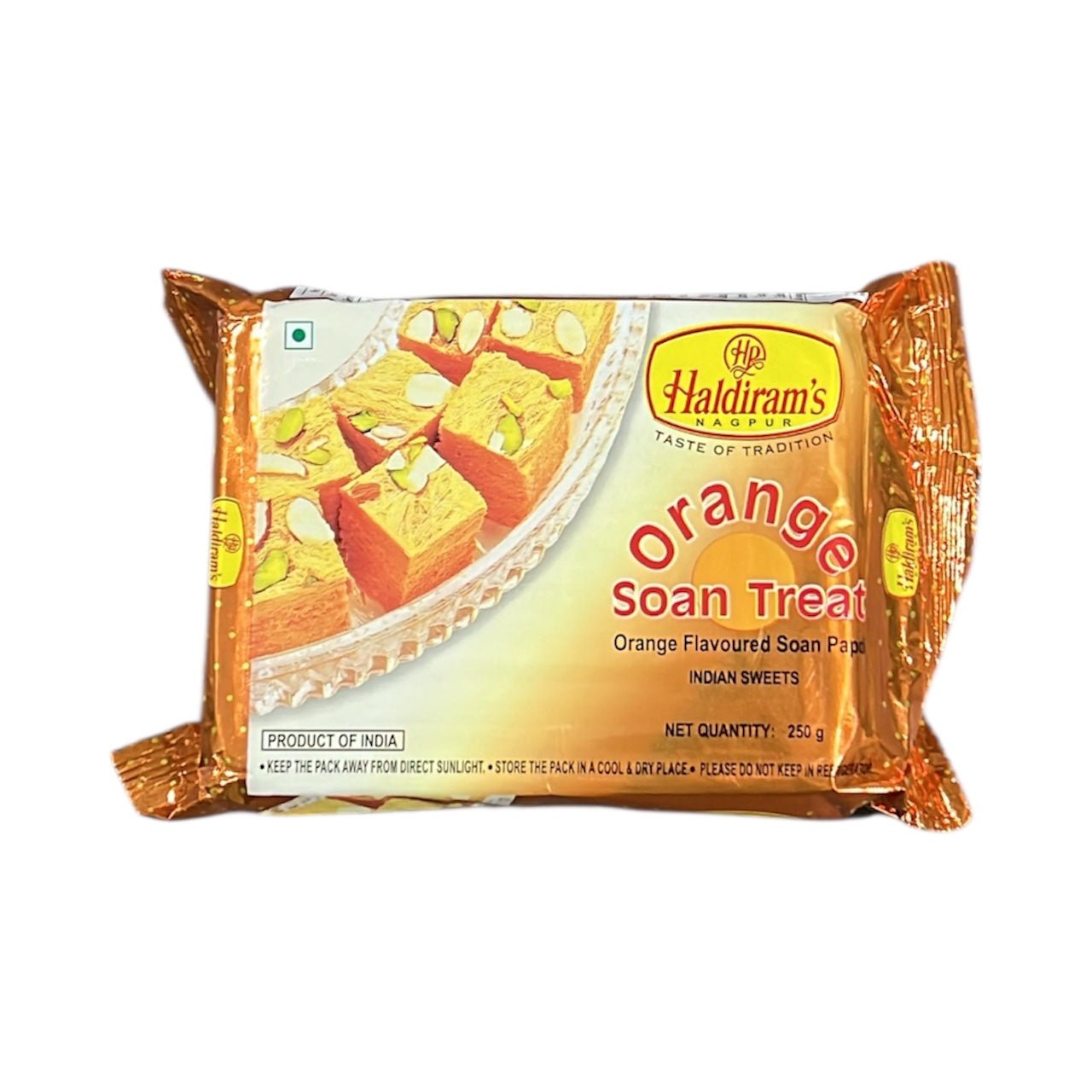 Haldiram Orange Soan Papdi 250 Gm