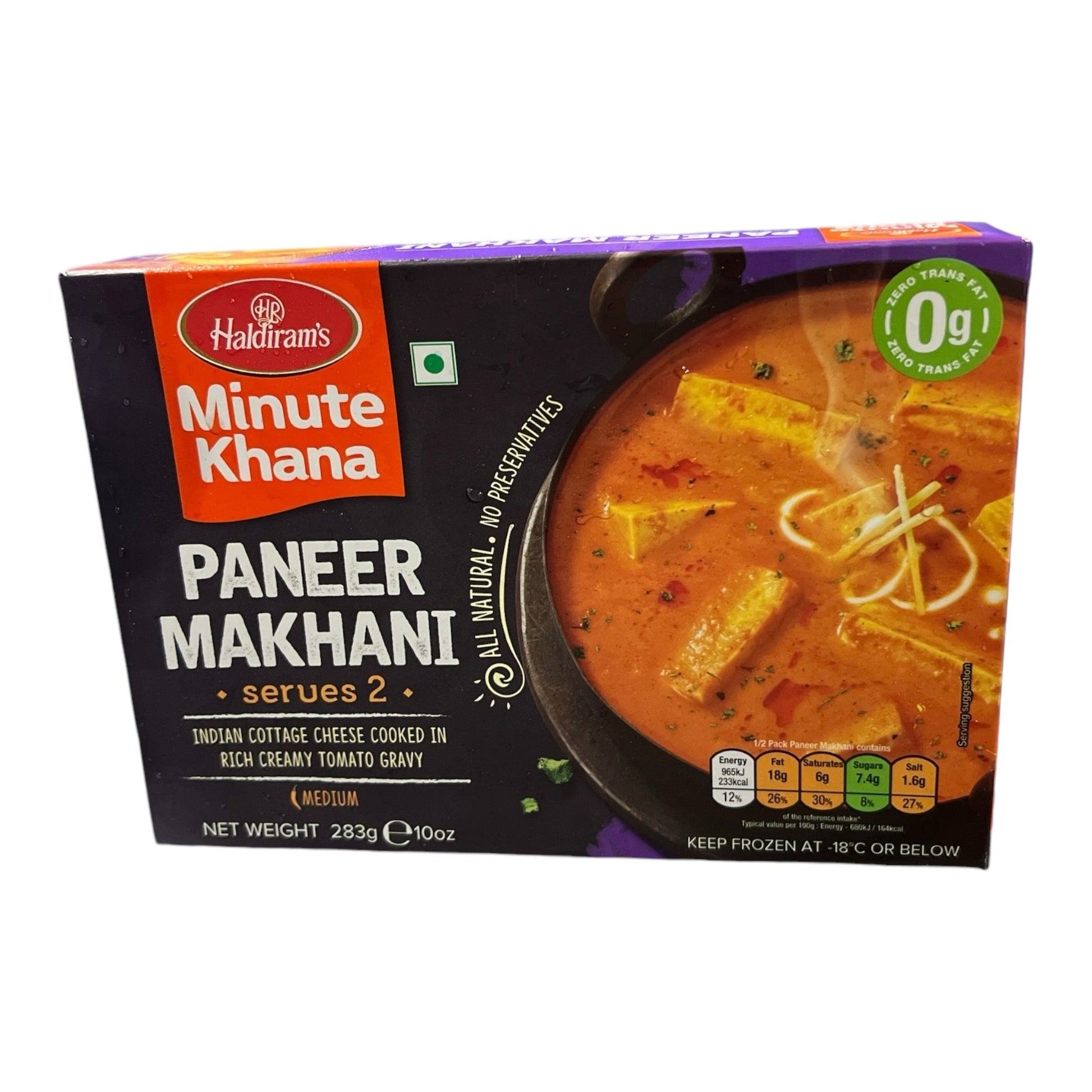 Haldiram Paneer Makhni 283 Gm