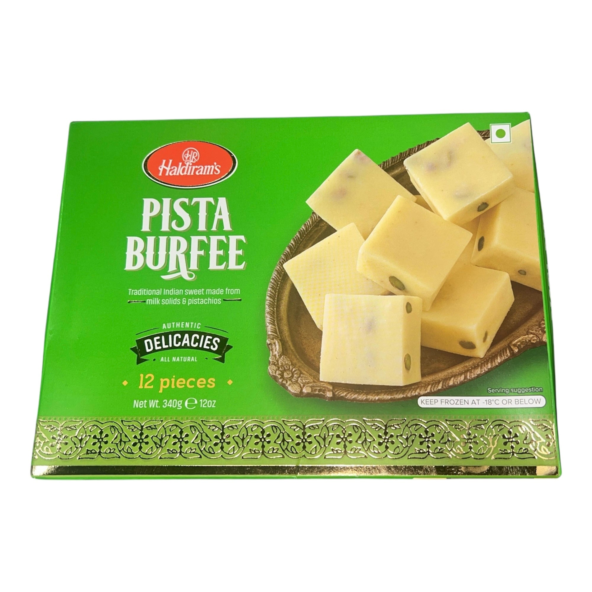 Haldiram Pista Burfee 340 gm