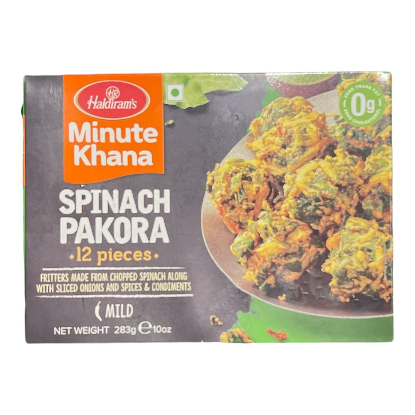 Haldiram Spinach Pakoda 283 Gm (Pack of 12)