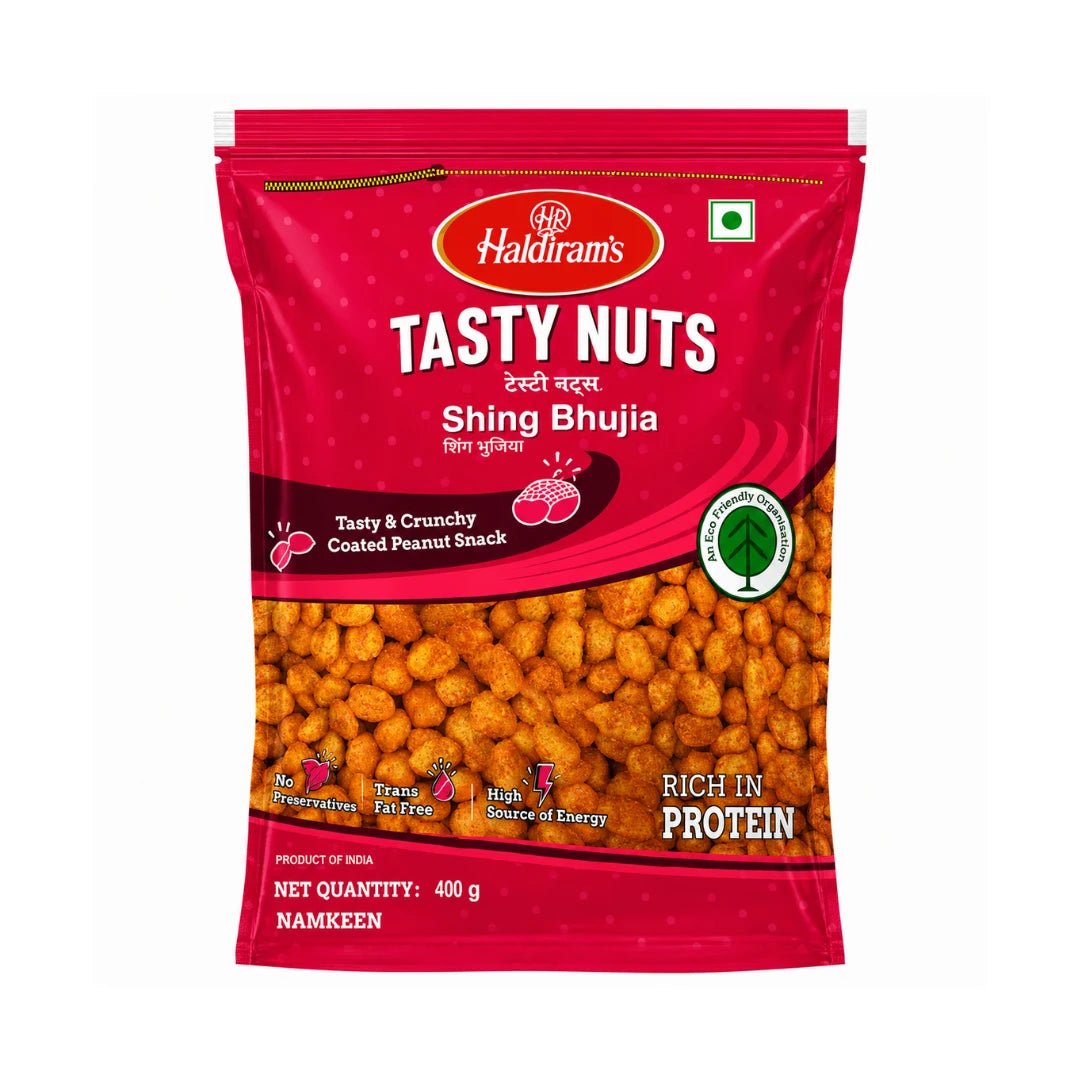 Haldiram Tasty Nuts (Shing Bhujia Nuts) 400 Gm