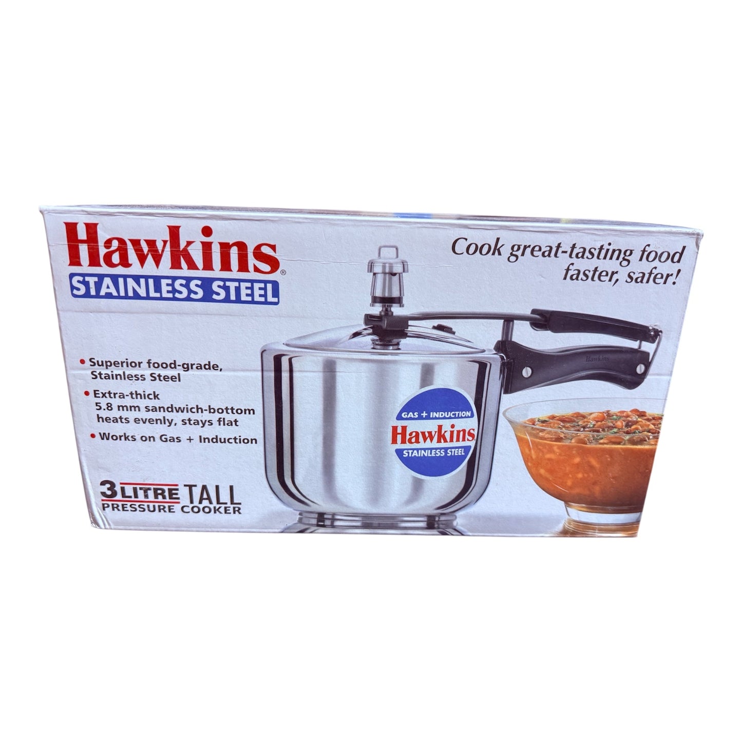 Hawkins Stainless Steel 3 LIT Pressure cooker
