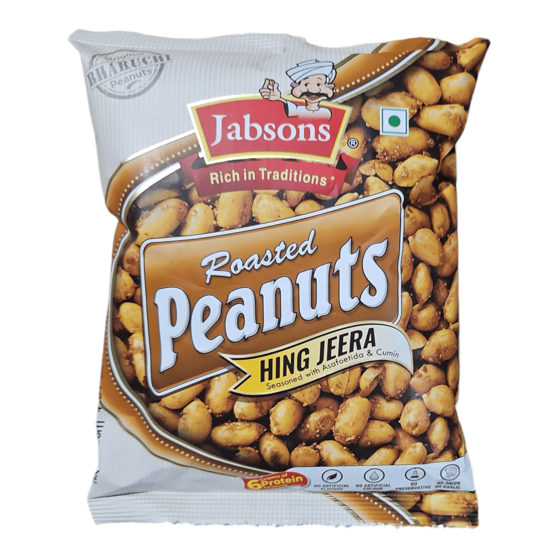 Jabsons Roasted Peanut Hing Jeera 140 Gm