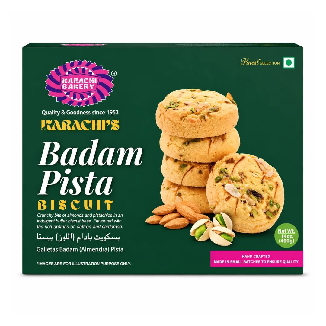 Karachi Badam Pista Biscuits 400 GM