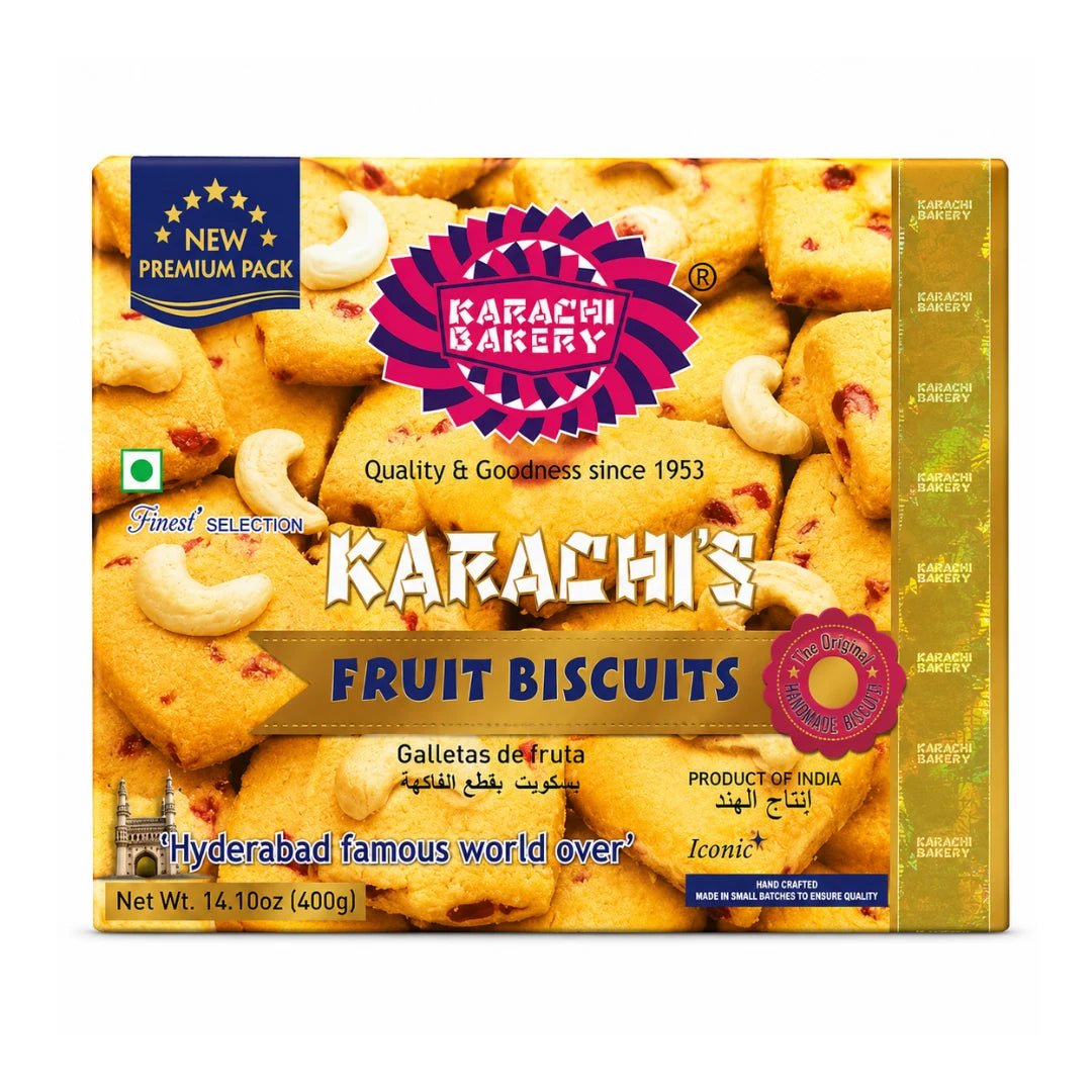 Karachi Fruit Biscuits 400 GM