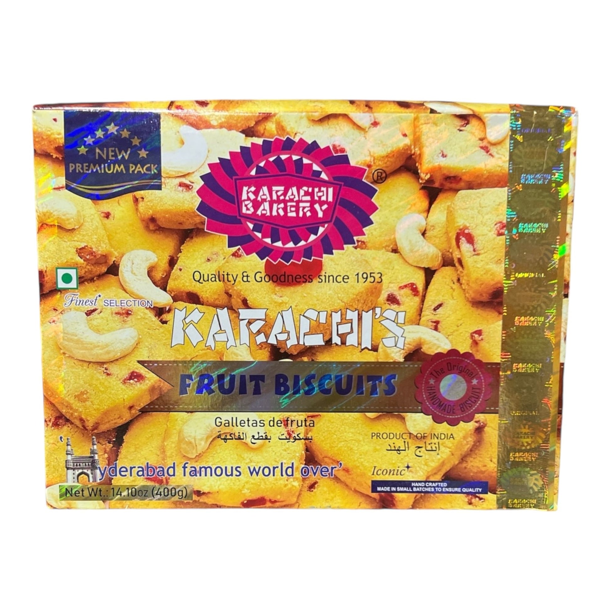 Karachi Fruit Biscuits 400 GM