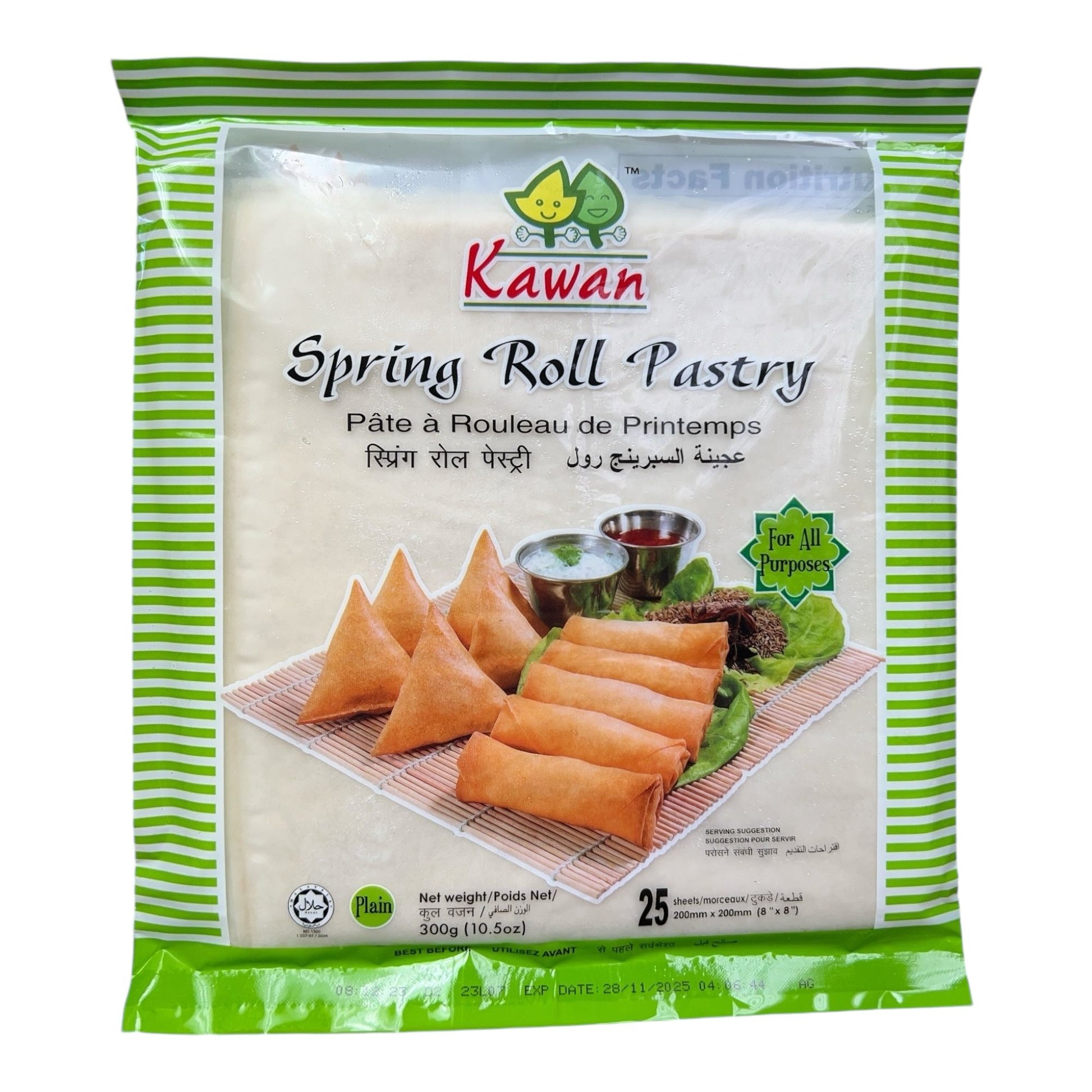 Kawan Spring Roll Pastry 25 Sheets