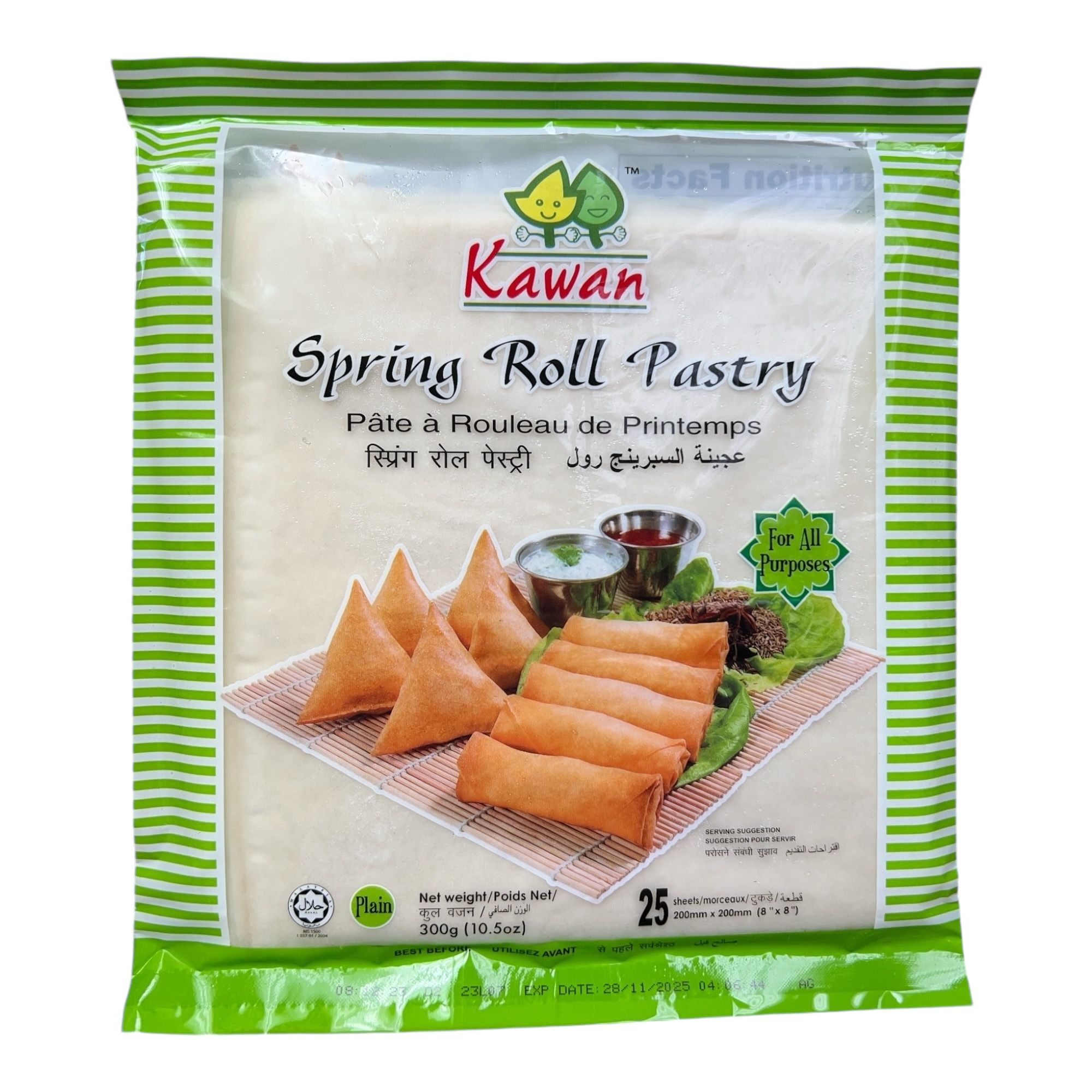 Kawan Spring Roll Pastry 25 Sheets