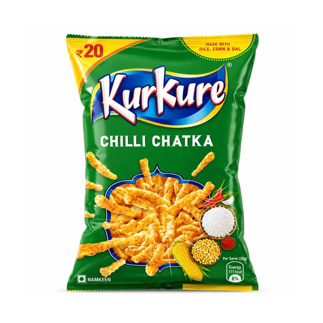 Kurkure chilli chatka 1 pack