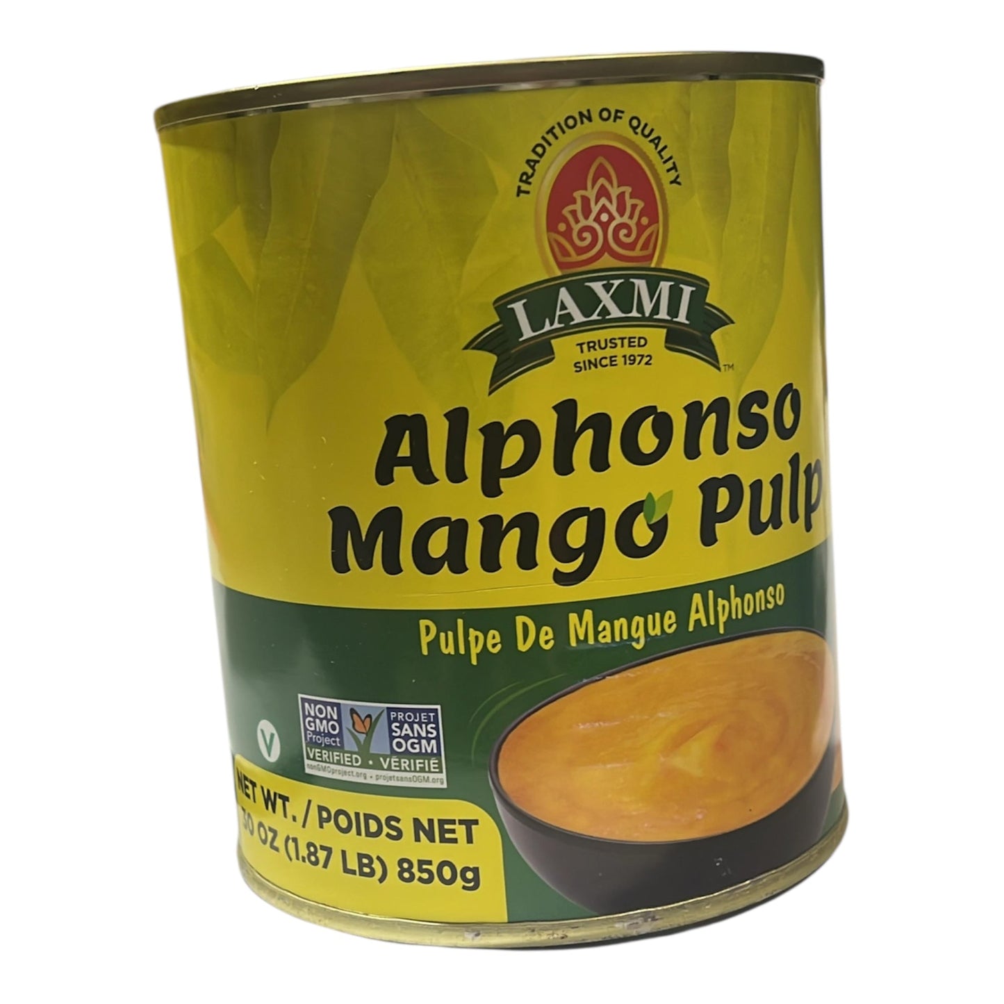 Laxmi Alphonso Mango Pulp 850 gm
