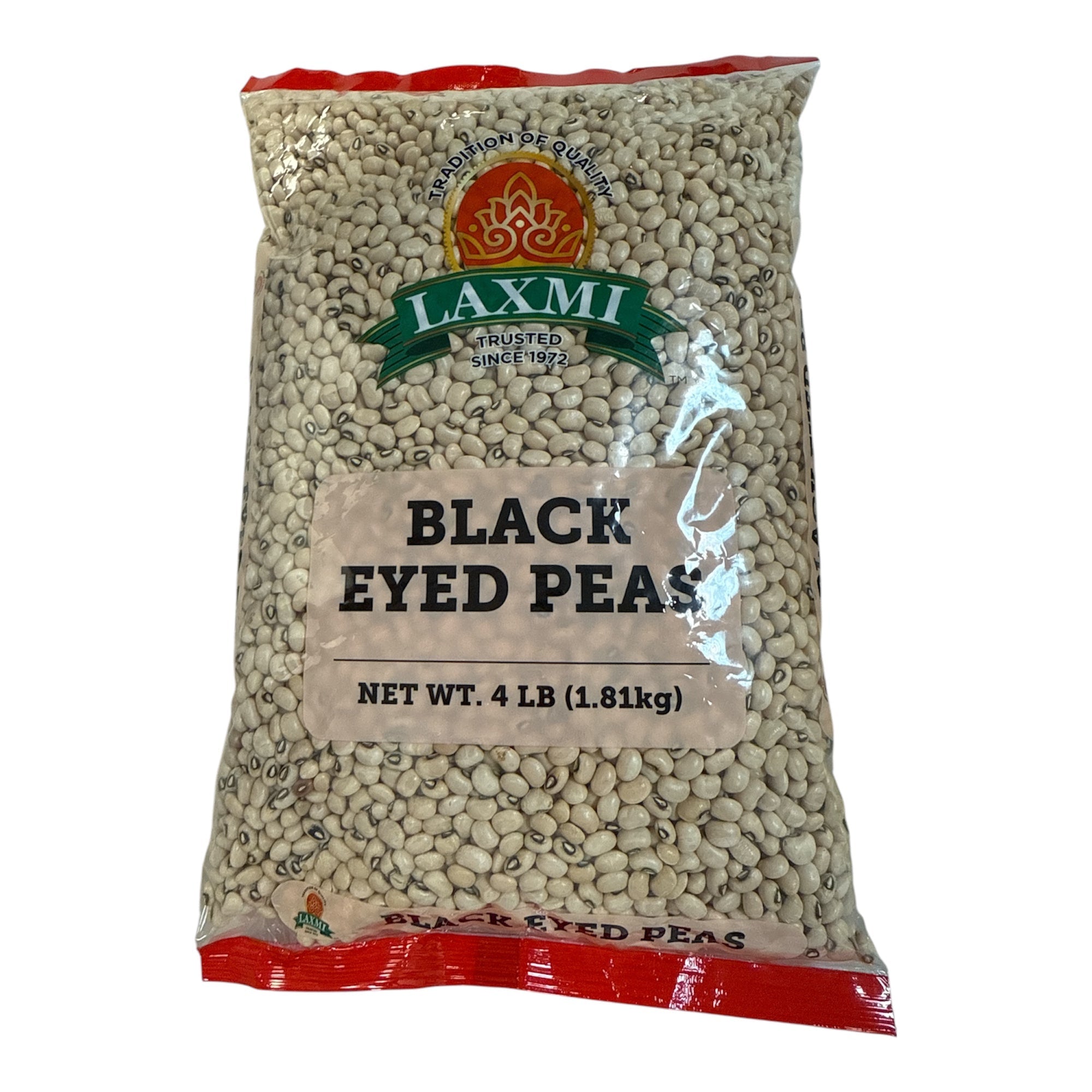 Laxmi Black Eyed Peas 4 LB