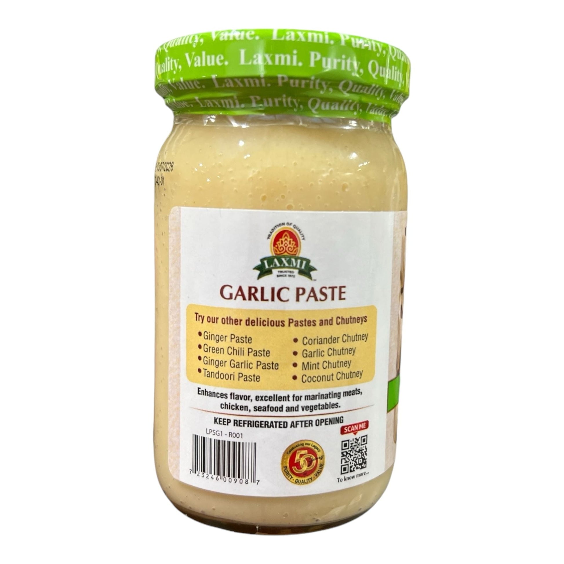 Laxmi Garlic Paste 8 Oz