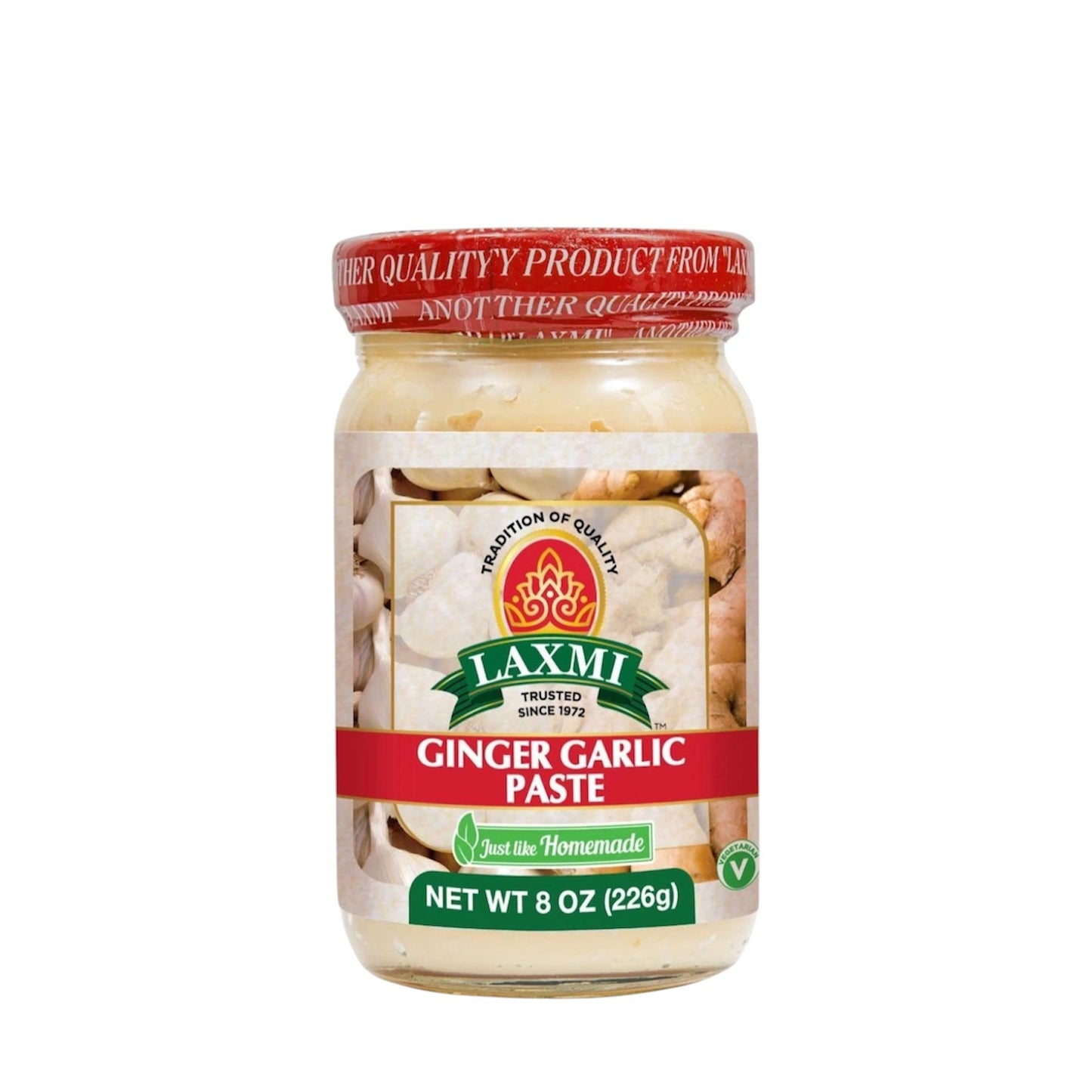 Laxmi Ginger Garlic Paste 8 Oz