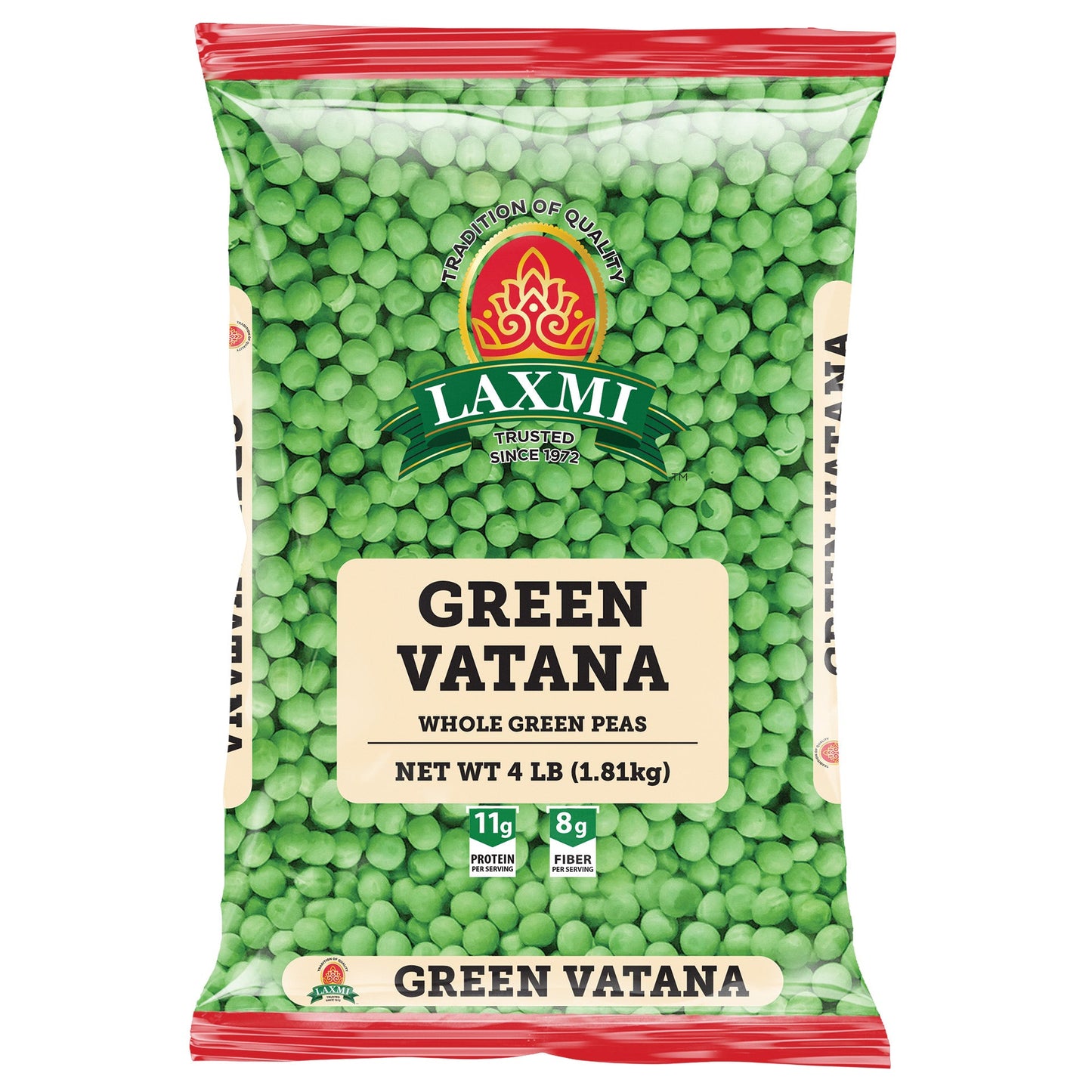 Laxmi Green Vatana 4 LB