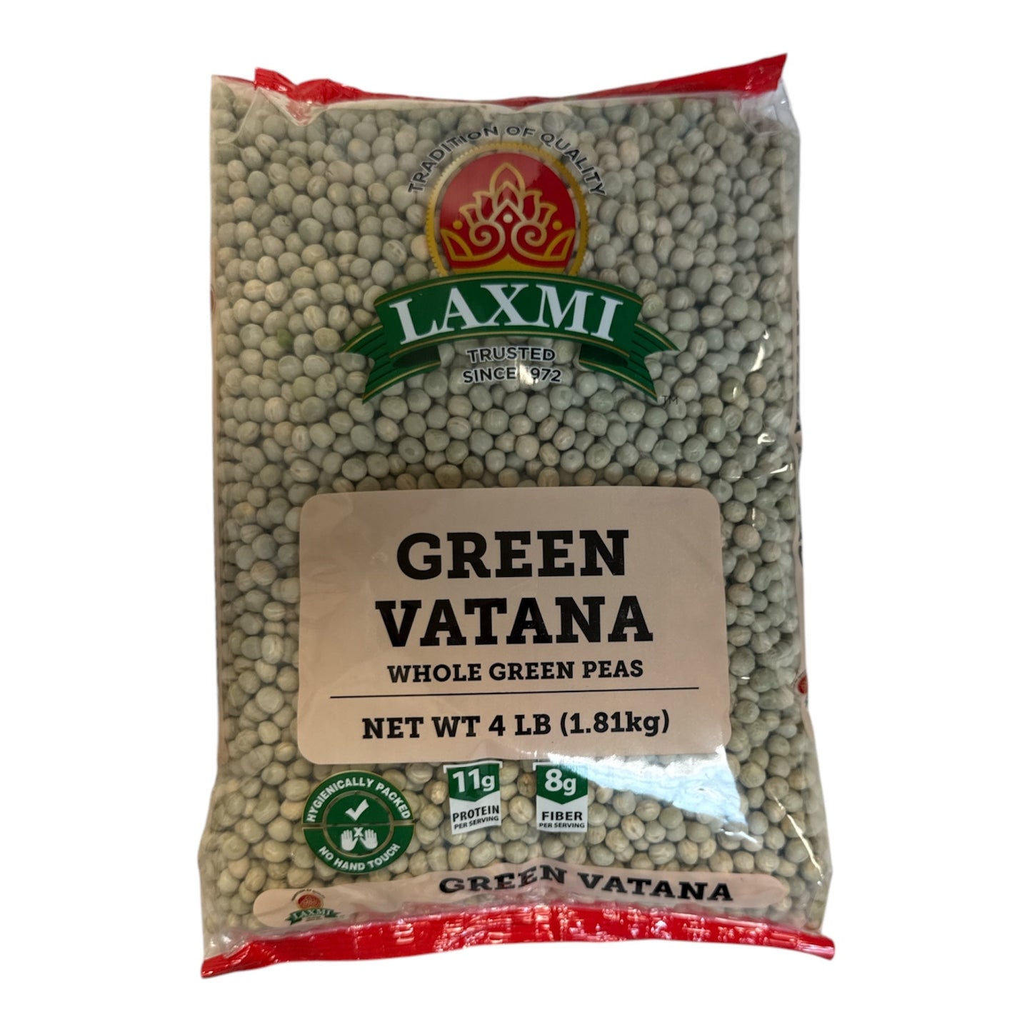 Laxmi Green Vatana 4 LB